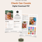 Crochet Pattern: Check Can Coozie