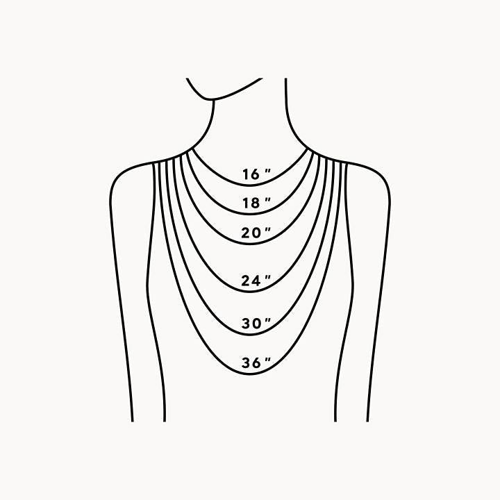 Skyline Dainty Beaded Necklace