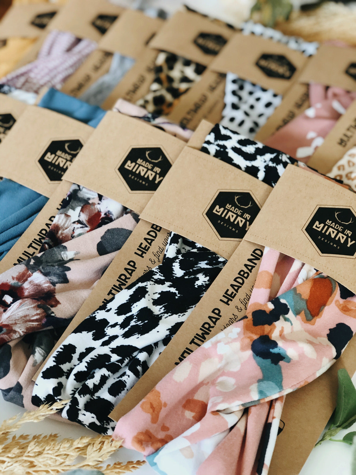 Multiwrap Headband | Multicolored Leopard