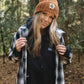 Double Brim Beanie | Antique Gold