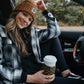 Double Brim Beanie | Antique Gold