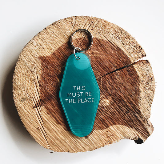 This Must Be the Place Keychain