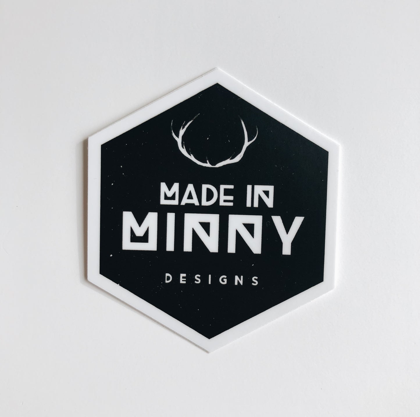 Made in Minny Logo Vinyl Sticker